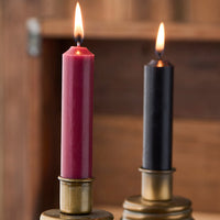 RUSTIC SHORT DINNER CANDLES | BUNDLE OF 7