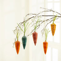 HAND-DYED BOTTLE BRUSH CARROT