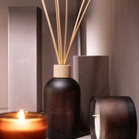 LARGE SCENTED 3 WICK CANDLE IN FROSTED GLASS | VANILLE GOURMANDE
