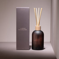 REED DIFFUSER IN FROSTED GLASS BOTTLE | VANILLE GOURMANDE