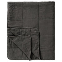 VINTAGE STYLE DOUBLE QUILT | THUNDER GREY