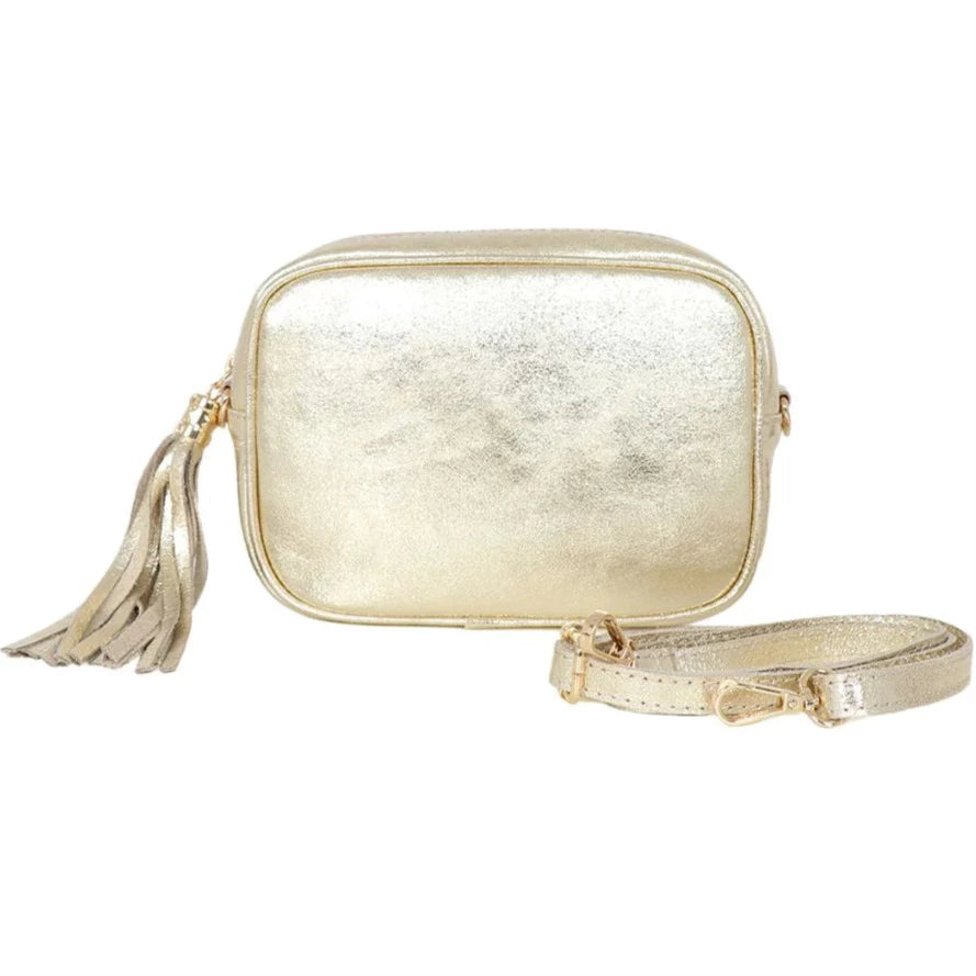 Metallic 2025 gold purse