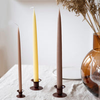 BELL CANDLE HOLDER | RUSTIC BLACK
