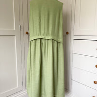 BAMBOO & COTTON AMY DRESS | AVOCADO | S|M