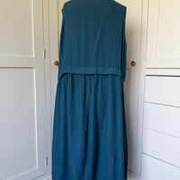 BAMBOO & COTTON AMY DRESS | SEAGREEN | M|L