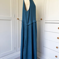 BAMBOO & COTTON AMY DRESS | SEAGREEN | M|L