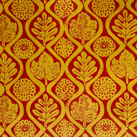 CAMBRIDGE IMPRINT SMALL WRAPPING PAPER | PEGGY ANGUS OAK LEAVES