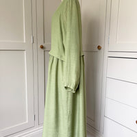 BAMBOO & COTTON ARLEE DRESS | AVOCADO | S|M