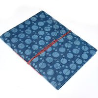 FABRIC COVERED NOTEBOOK | BLUE
