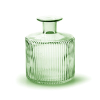 GREEN GLASS BOTTLE NICO VASE