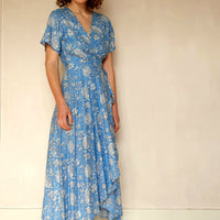 GABRIELLE PARKER COTTON WRAP DRESS | 3 COLOURWAYS