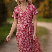 GABRIELLE PARKER COTTON WRAP DRESS | 3 COLOURWAYS