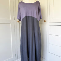 BAMBOO & COTTON DAISY DRESS | SLATE