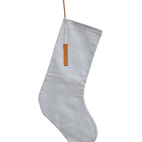 LINEN STOCKING | GREY