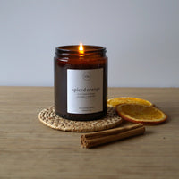 WICK + WONDER SPICED ORANGE CANDLE