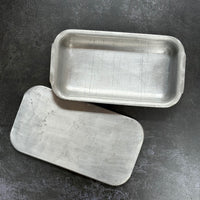 VINTAGE GRUNDY ALUMINIUM DINNER TRAY | SMALL SHALLOW