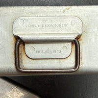 VINTAGE 1953 GRUNDY ALUMINIUM DINNER TRAY | SMALL WITH ONE HANDLE