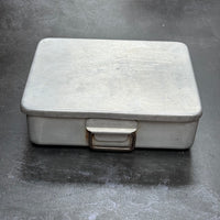 VINTAGE 1953 GRUNDY ALUMINIUM DINNER TRAY | SMALL WITH ONE HANDLE