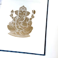 FABRIC COVERED NOTEBOOK | BLUE