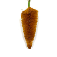 HAND-DYED BOTTLE BRUSH CARROT