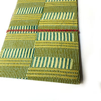 FABRIC COVERED NOTEBOOK | GREEN
