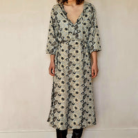 GABRIELLE PARKER HOLLY DRESS | STAR FLOWER WITH GOLD