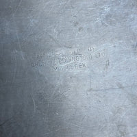 VINTAGE GRUNDY ALUMINIUM DINNER TRAY | SHALLOW LARGE