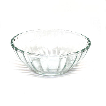 VINTAGE CRISAL RIPPLE BOWL FROM PORTUGAL