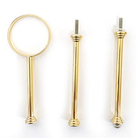 THREE TIER CAKE STAND HANDLE | CALISA GOLD