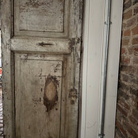 ANTIQUE INDIAN DOOR SHELVING UNIT