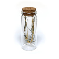 GEMSTONE HANDCRAFTED BRACELET | BLACK ONYX & SMOKY QUARTZ