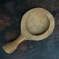 RUSTIC TEAK SCOOP