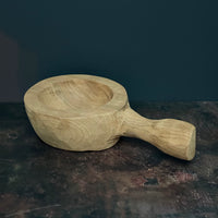 RUSTIC TEAK SCOOP
