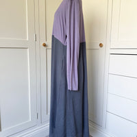 BAMBOO & COTTON IVY DRESS | SLATE GREY
