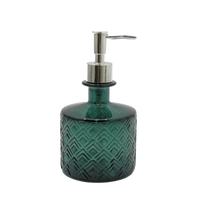 NIHON RECYCLED GLASS SOAP DISPENSER | PRUSSIAN BLUE