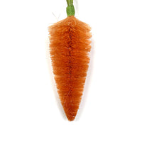 HAND-DYED BOTTLE BRUSH CARROT
