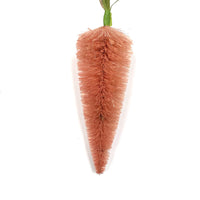 HAND-DYED BOTTLE BRUSH CARROT