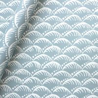 CAMBRIDGE IMPRINT WRAPPING PAPER | WAVE | STORM GREY