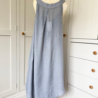BAMBOO & COTTON SUMMER SCOOP DRESS | GREY | S|M