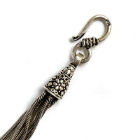 INDIAN SILVER NINE STRAND BRACELET