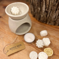 SUNU STONEWARE OIL WAX MELT BURNER
