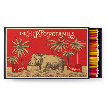GIANT BOX OF MATCHES | HIPPOPOTAMUS
