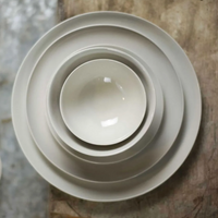 BIVIRI CREAM CERAMIC SERVING BOWL | 2 SIZES
