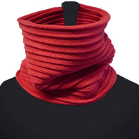 PLEATED SNOOD NECKWARMER