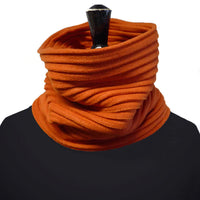 PLEATED SNOOD NECKWARMER