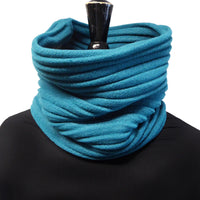 PLEATED SNOOD NECKWARMER