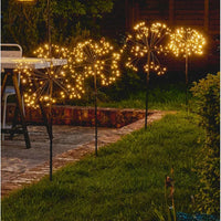 SOLAR POWERED 45cm DANDELION | GARDEN STAKE LIGHT