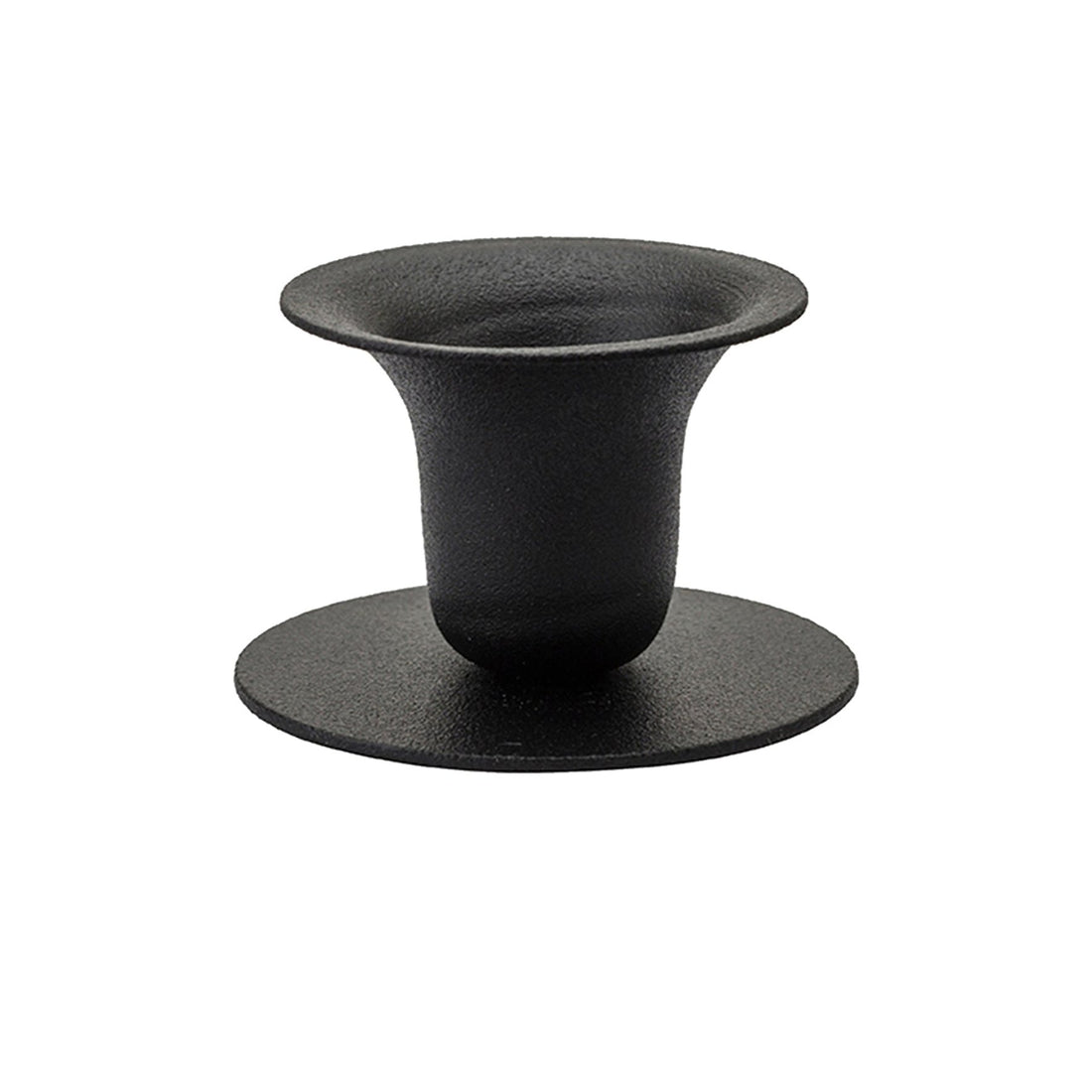 BELL CANDLE HOLDER | RUSTIC BLACK