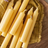 RUSTIC SHORT DINNER CANDLES | BUNDLE OF 7