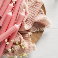 RUSTIC SHORT DINNER CANDLES | BUNDLE OF 7